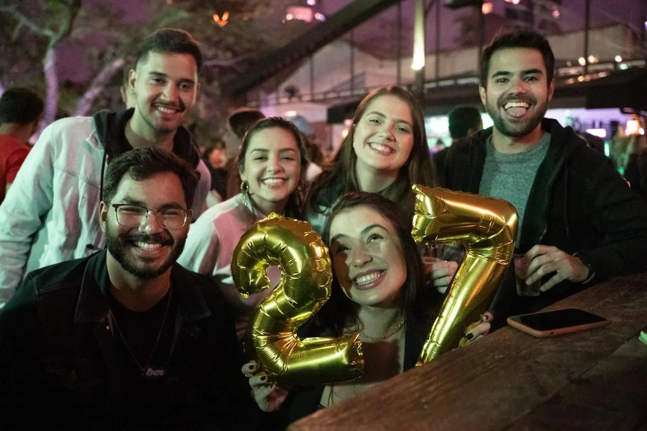 Garoa Hostel Party Bar São Paulo